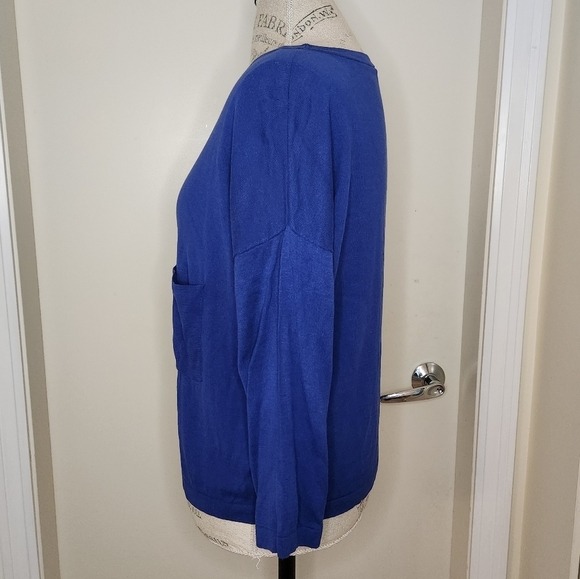 MaxMara Weekend Royal blue knit top - Picture 2 of 9